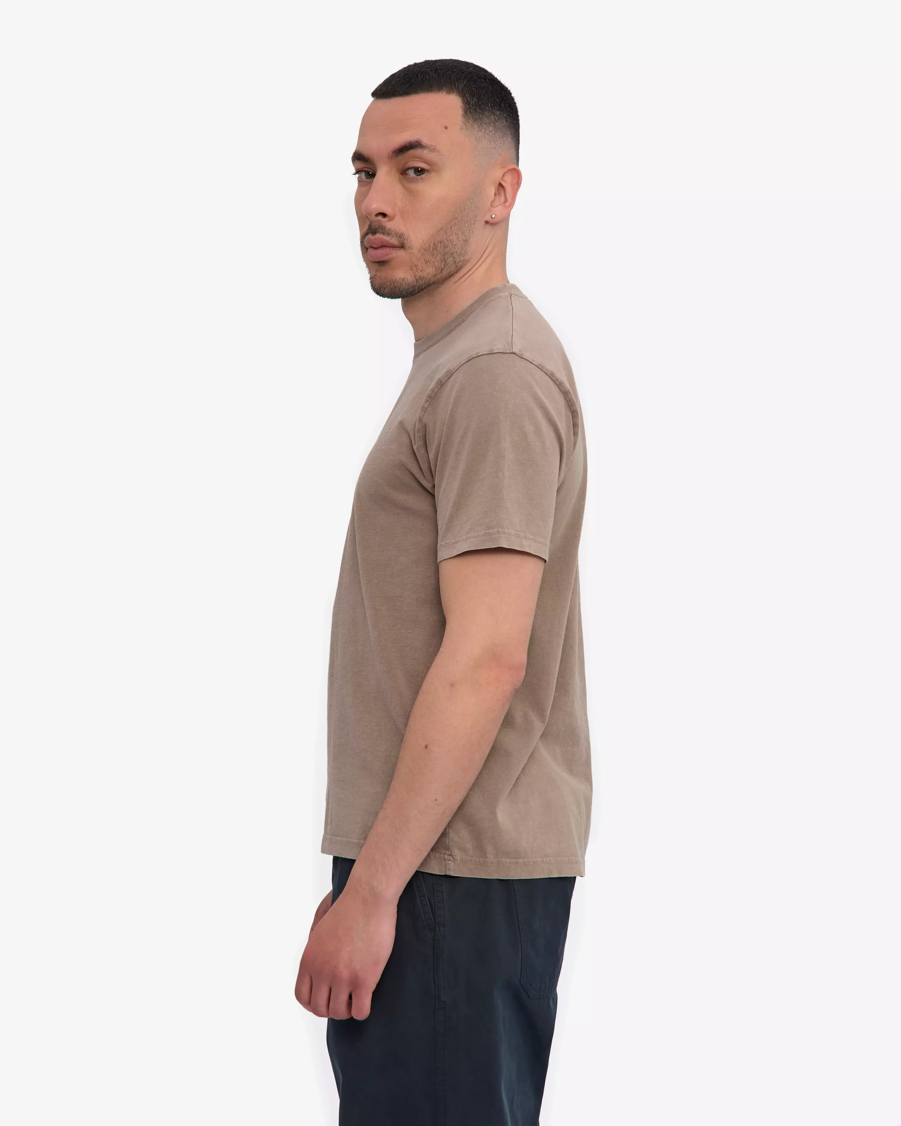 Colorful Standard Faded Khaki Organic T-Shirt Herren beige
